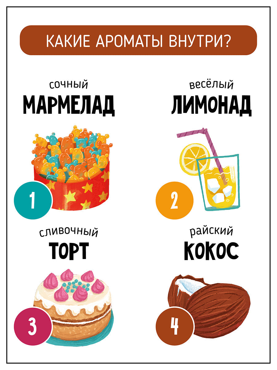 Ароматная книга "Вкусный День Рождения"